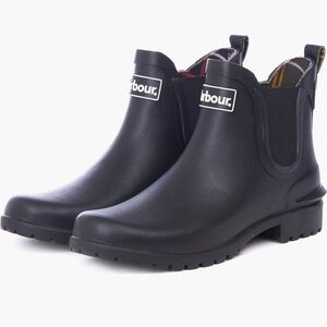 Barbour Chelsea Rain Boots - Black